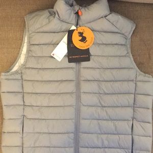 Save the duck men’s gray vest